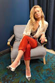 These pants are the pop of color you've been looking for and are versatile for any occasion! They are made for the independent woman who looks to create a unique look everyday! - Heather S.