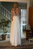 THIS DRESS!!!! This dress is an absolute stunner. I've had my eye on this dress as a potential wedding dress for years (even before getting engaged)! Besides the length, it fits like a glove! The bead work is truly incredible. The back is so elegant. Even though I'll rave about this dress forever, I still sent it back because there was one that topped it ;) But I still LOVED this dress!! - Lindsey H.