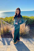 Wore it to a wedding and got SO many compliments! I moved the slit up a little because I'm short and it was at an awkward spot. But perfect! I got a medium. Short but curvy and was perfect. - Allison R.