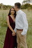 I wore this for my engagements. I ordered an XS instead of my normal size which is a small because I have a small bust. Because of that was definitely a tight fight but its true to size and perfect. - Sara A.