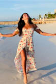 I wore it on a Turks and Caicos trip!  So lovely and classy with a little bit of sexy! - Sabrina M.