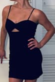 I loved this dress so much. I ordered the small and it was so flattering to my figure. I have lots of LBDs but this definitely is in the top ranking. Can be dressed up or down! - Melanie K.