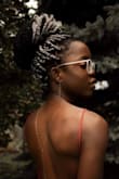 Exactly as pictured. 
This earring was a minimalist beauty! 
Definitely recommend. - Ife B.