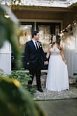 This dress was everything that I wanted for my small surprise backyard wedding coming up! It had all the sparkle on the top while still the elegance flow on the bottom. I ordered both a size 6 & 8 to see what fit best on my body. I ended up going with the 8 to give me more room on the top. Can't wait to wear in November!!! - Arianna I.