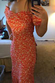 Lulus always kills it with leveling up your dress wardrobe. I ordered an extra small and it fit perfectly. I feel my usual small would have been too stretchy to hug my figure. Excited to wear this summer. - Kendra T.