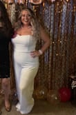 I wore this for my bachelorette party.
It revived so many compliments and was extremely comfortable to wear.
I did have to get it shortened due to being so short. - Raven H.