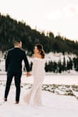 Perfectly conservative, timeless, and classy dress. Cannot say enough wonderful things about it. I ordered a Medium and had to do a lot of alterations but I have a fit frame (broad chest, back, and shoulder with thin waist. Couldn't believe the price for such a stunning dress. BUY THE DRESS!! - Rachel D.