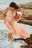 I bought this dress for a beach family photo shoot. I was looking for something blush with lots of movement. This dress definitely delivered! The fabric flows so well and looked amazing in our pictures. I love the color too. - Krista H.