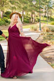 I bought this dress for some impromptu engagement photos and I'm so thrilled at how well it worked. I'm honestly considering using this dress as our bridesmaids dresses! - Karen E.