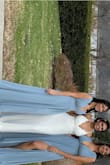 I loved this dress. It is true size. I am 5'1 high so I had to get it hemmed. But the dress is great, everyone on my wedding loved it. - Hilma M.