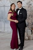 The dress was very beautiful and sexy!! Did have an issue with the zipper, and that was it kept getting stuck on the way up. Other than that, we were able to zip it up. - Adriana G.