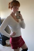 Wow doesn't even really show a black bra through! I hate see through shirts and having to layer so this is perfect. So soft. Stops at the perfect hip length with a flattering but not too revealing v neck. Doesn't shrink in the wash. - Katie B.