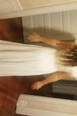 The dress pictured is the first one I ordered and it fit perfectly, right out the package. I had to get it hemmed of course. When it arrived it had a few snags in the skirt and a small black smudge stain on the top (I am assuming from brides ordering dresses to try and sending them back), none of the flaws were extremely noticeable. But customer service got back to be extremely quickly and was willing to ship me a new dress. However, I was able to get the same seamstress who hemmed the dress to also fix the snags and stain, and Lulus refunded me what she charged me for the fixes. I love how affordable they are and how easy they were to correspond with. The best customer service from any online product. - Nora C.