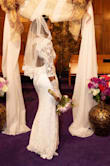 It came in on time, when I tried it on it fit like a glove I didn't have to go out dress shopping. I got some many compliments on my wedding day. Thank you Jesus! - Jessi P.