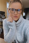 LOVE this sweater! It's super soft and cozy. Dressy enough to wear for work with dress pants and casual enough to dress down in jeans =
11/10 recommend! - Amaris J.
