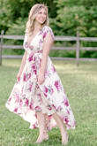 This dress made my engagement photos! Loves how it flowed with the slight breeze and the fit. I'm a little busty and did wear a nude tank underneath to make sure I was completely covered but wouldn't change a thing! - Shannon J.