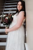 This dress was a beyond beautiful for the price! It fit me perfectly even though I was 16 weeks pregnant, and the length was great. I got many compliments on it and no one could believe that it was so cheap! - Ayrus