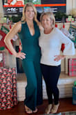 This jumpsuit was so comfortable and I received many compliments. It's not too low cut but flattering and the cross, open back it's classy yet sexy. I am tall and busty so the links and top were important in the fit was great! - Cali W.