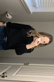 I am obsessed with this top. It's soft and comfy, I like the elastic on the sleeves so I can secure it above my watch, and the opening in the back isn't too big so you can go braless or wear a lacy bralette underneath. I've been to wearing this for days straight. I just wish it came in more colors so I could buy more! - Marissa M.
