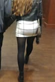 Fits great, even with a bigger bum. Very comfortable and didn't ride up. Paired it with with a plain black long sleeve, stockings, boots, and a leather jacket. Very cute! - Alexis S.
