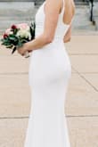 I bought this dress for my last minute elopement and it was such a great pic! The dress was extremely comfortable, a great fit and length, and just what I needed. - Katelyn C.