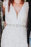 I wanted to get a dress for my courthouse wedding but I didn't want to break the bank. It felt impossible until I found this dress. It wasn't my first choice from everything Lulus had to offer but I was in a hurry and it was the only one in my size that was in stock at the time but it worked out perfectly. I did buy a belt on Amazon to add and break up the lace though. Overall, very happy with my purchase - Jennifer H.