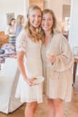 It fit so well! The length is perfect and not too short! The lace is beautiful. The bottom likes to wrinkle but I was able to use a steamer on it and it did great. - Courtney