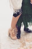 I ordered these and am so happy with them I ordered the black ones too! They are so comfortable, true to size, and easy to walk in (I have 2 babies under 3 so I needed easy!)!! Perfect heel for any occasion!! Love love love! - Shelbi B.