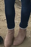 I've worn these touring around a Christmas town, on super icy roads. I was not prepared but these boots are loose enough to wear super thick socks and I was able to walk on icy wet roads. Best pair of boots I've bought this year. - Gabriela U.