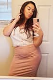 The skirt is soft and so pretty. Love it!! - Nadia M.
