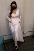 The quality, fit, and feel were amazing! A bit long for me but I could have easily gotten it hemmed if I'd wanted. Absolutely blown away, it was the perfect dress for me.
(My bra size was not listed but I'm a 30H and they fit into the top well) - Dana B.