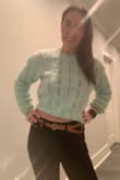 I read the reviews, watched try-on videos, and decided to go with my size. When I got these (I got both colors), I panicked because they felt soooo tight. Turns out I'm just too used to my skinny stretchy jeans and that's why they felt tight. I ordered the 27 and they were too big so after wearing the 26, they are perfect. These will take time to mold to your body, but so worth it! - Christy C.