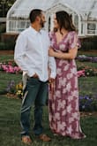 This dress was perfect for my engagement pictures! It was flowy and light and was so comfortable. The length was great for me, I am 5'8" and I wore sandals. I love that the sleeves are flowy, as well, and aren't restrictive, as I find that a lot in other dresses with my arms. Highly recommend! - Alicia C.