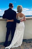 The only alteration I had to do was to shorten the length a little bit, as I'm quite small. Otherwise, the dress is very forgiving and fits really well! The tail looks particularly dashing when I was walking.
It is a beautiful dress, made me feel gorgeous and I received so many praises! - Melany M.