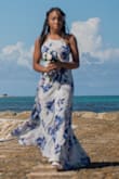 I bought this dress for my daughter to use as a bridesmaid's dress for my husband's and my vow renewal in Jamaica. It fit her perfectly!! She looked beautiful. - Nohelani H.