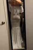 I am having a small, outdoor wedding, and wanted something with a flowy, bohemian vibe.  When this dress came out with the spring collection I knew immediately I had to try it. It fits true to size (Lulus is fairly consistent), and the lace is absolutely gorgeous. It's lightweight and soft, and the only thing I wish it had was a little more structure or thickness, particularly in the tummy area. Other dresses "held me in" better, but with some good spanx, I'll be good to go! - Ashley O.
