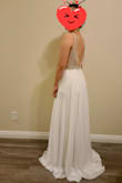 I really love the top of this dress; very cute and classy. The back, however, would have to be altered since it was kinda loose on me. - HaRi K.