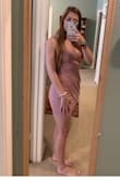 If you wanna show off your curves, get this dress! The ruching is very flattering, but the dress is pretty short and rides up when you walk so be careful! - Emme M.