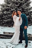 Perfect Dress for a Winter Wedding!!! Fit like a glove and was beyond comfortable. Love all the dresses I get from here - Meghan S.
