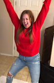 I LOVE THESE JEANS!! They fit so well! They are for sure high-wasted and the waist is a little snug for me but I feel like a bad b when I slide into them so I'm good with that. - Ashley M.