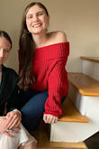 This has to be one of the most gorgeous sweaters I've ever bought! Perfect for Christmas, and Valentine's Day with the fiancé, or brunch with the girls! It is thick and warm, but not too heavy; the collar moves around a bit, but for the most part stays in place once you arrange it, and the color is gorgeous! Great to dress up or down with jeans, or a more formal skirt, and looks killer with heels!!!! - Jessica R.