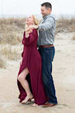 I LOVE this dress! I've gotten so many compliments on it after getting our engagement photos done. The only complaint I would have is that it is extremely long. I had to spend $40 to get it hemmed to a normal length, and I feel that my height is pretty average. Otherwise it fit and felt great! - Bethany A.