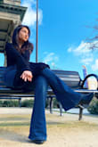 I ended up getting a size smaller than usual because the reviews prior had mentioned that it runs large, this is true. Other than that, super comfortable, and super cute! LOVE! Note: They are long - I folded them up a bit when I was walking around despite wearing 3 or 4 inch heels (I'm 5'2''). - Maheen S.