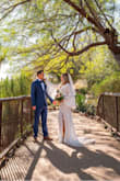 This dress was everything I could have hoped for. The material is a nice quality and not thin or cheap.
I have received so many compliments on this dress when sharing my photos and at our little elopement. It's exactly what I wanted at an incredible price. - Sarah W.