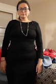 My waist is 50" and my hips are wide. I have  somewhat of a belly. I love this. - Carla M.
