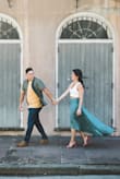 I got these to wear for my engagement shoot in the French Quarter, New Orleans. We had to walk quite a bit for the full hour and I was comfortable in them the whole time. Even walking on uneven ground etc. They're so classy yet simple. Love!! - Michelle L.