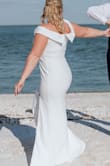 Absolutely LOVED this dress, it fit my curves like a glove. Perfect for our intimate beach wedding day - Molly S.