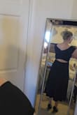 I love the look of midi dresses but being curvy and short it isn't a good look for me....until now! I love thee fit and how flattering it is on a shorter frame - Ashley D.
