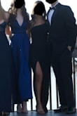 I got this dress for formal and it was perfect! It fit just right and has a little bit of stretch so it was form fitting but I still felt like I could move comfortably. With heels the length was actually just right which was nice because usually dresses are too long (I'm 5'4"). In black it is perfect for pairing with fun heels (I wore cheetah print) or fun earrings. - Sophia K.