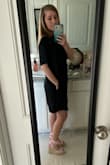 First, I ordered the green one and fell in love! So, I just had to order the black one too! Pockets, stretchy, and perfect length! How could a girl resist? Love! - Jessica B.